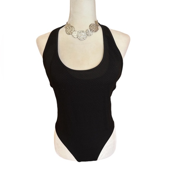 VS Mesh Netting Black One-Piece Bikini 🔥 - Picture 1 of 9